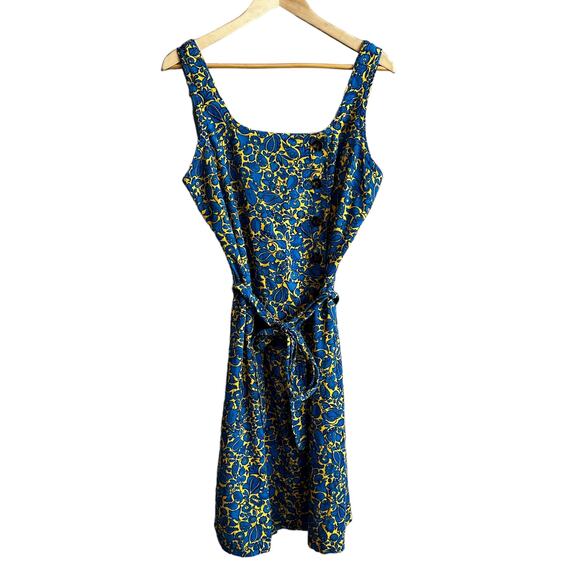 Ann Taylor Petite Floral Side Button Sheath Dress 12P Summer '22 - Picture 2 of 13